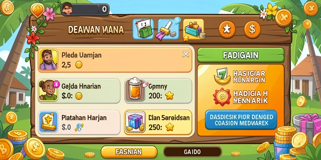 idnraja - Tangkapan layar menampilkan antarmuka pengguna yang intuitif.